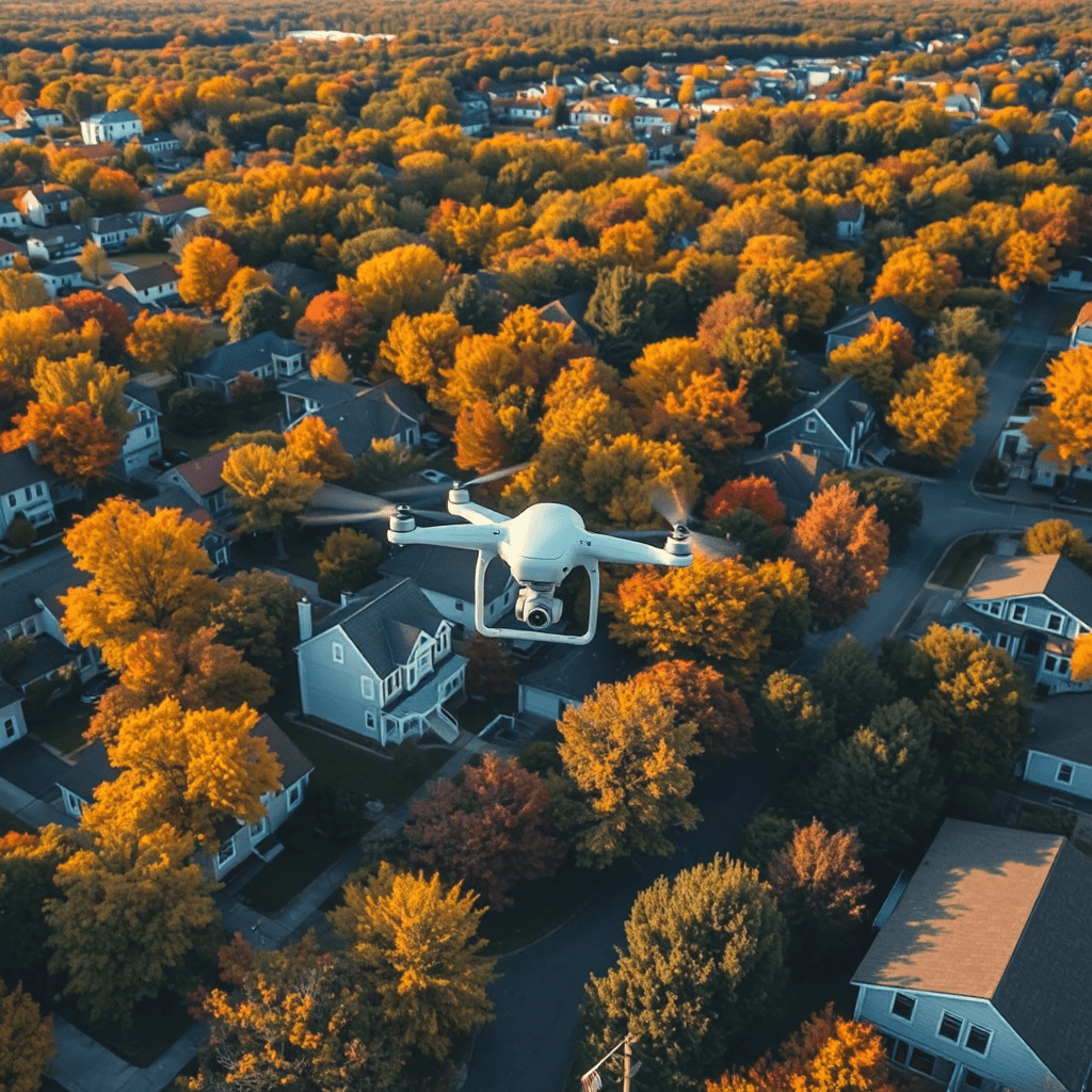 Rhode Island residential neighborhood